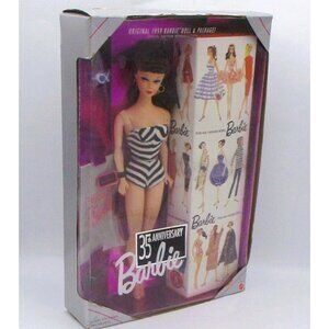 Barbie 35th Anniversary Original 1959 Reproduction Doll & Package Special Editio